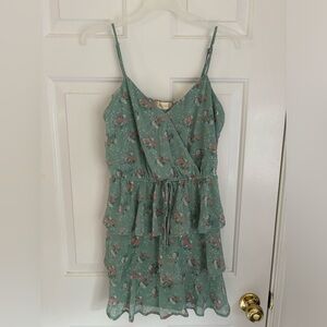 Altard State floral ruffle mini dress size medium!